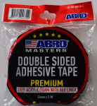 Ταινίες διπλής όψης ABRO D/S TAPE γκρι 24mm x 5m (κοκκιν επικ)