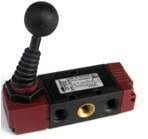 Βαλβίδα αέρος χειροκίνητη 5/3 1/8