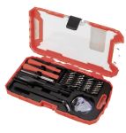 Σετ εργαλείων ηλεκτρονικών επισκευών ALYCO ORANGE 32τεμ. 171250