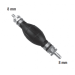 Φούσκα καυσίμου MALO #129006 ίσιο-ίσιο 8mm (+βαλβίδα αντεπ/φής)