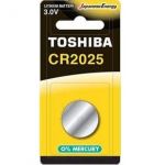 Μπαταρίες TOSHIBA CR2025 1τεμ.